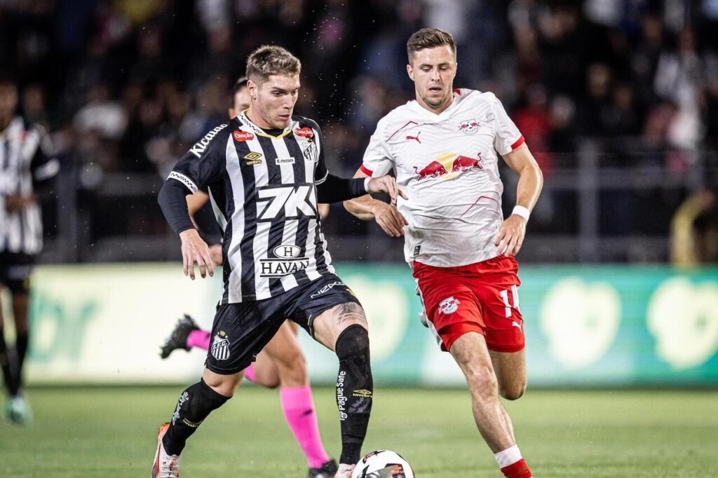 Curioso amistoso entre Santos e Leipzig termina com vitória alemã