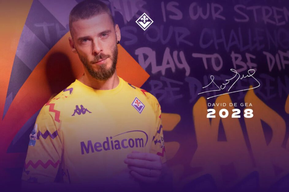 Fiorentina renova com David de Gea até 2028
