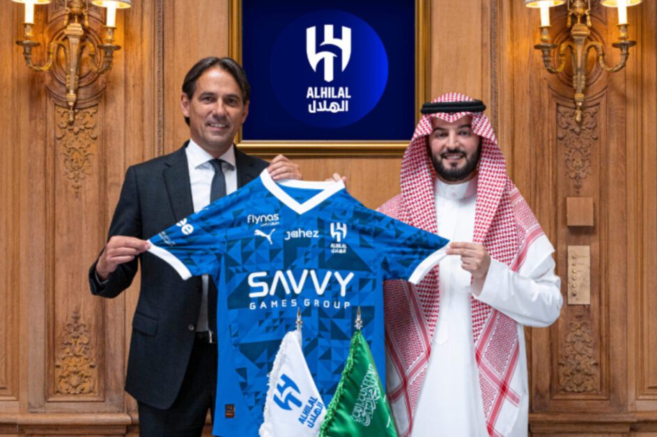 Al Hilal anuncia chegada do treinador Simone Inzaghi