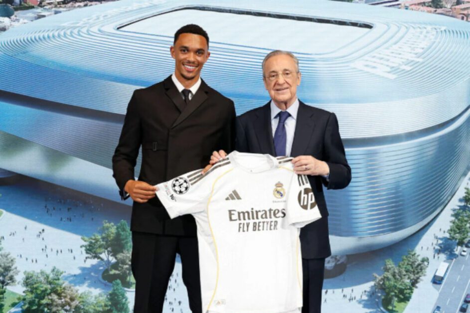 Arnold é apresentado no Real Madrid: 'Um sonho realizado'