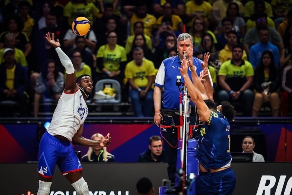 Brasil esboça reação, mas perde para Cuba na Liga das Nações