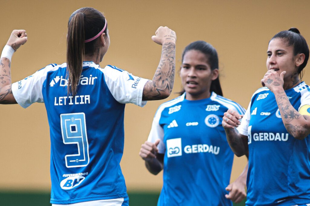 Cruzeiro goleia 3B da Amazônia e garante ponta no Brasileirão Feminino