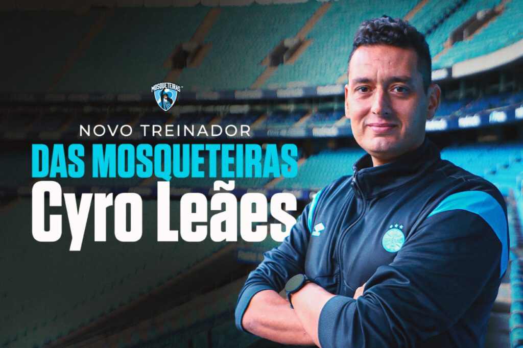 Cyro Leães é o novo técnico do time feminino do Grêmio