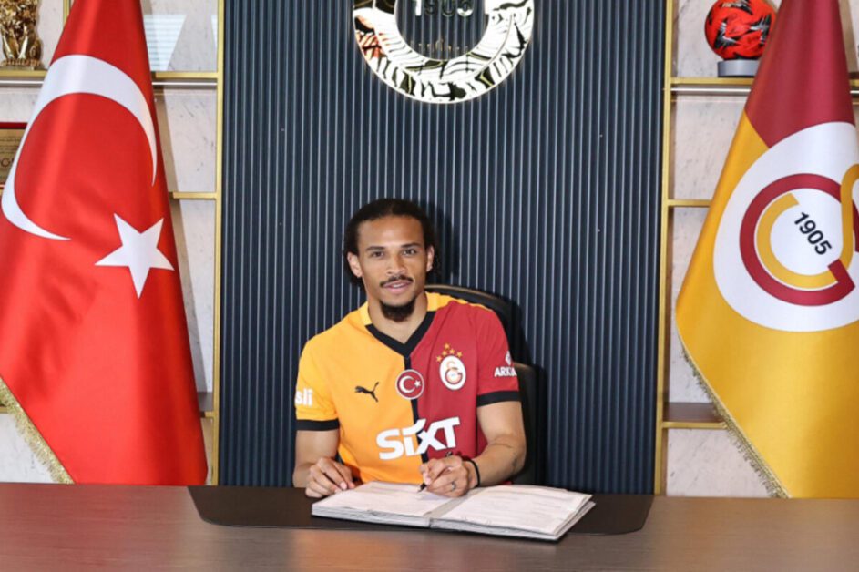 Leroy Sané é oficializado no Galatasaray