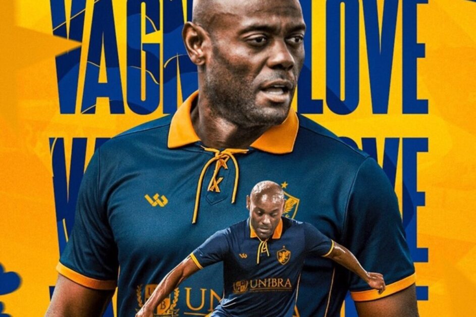Vágner Love é confirmado como novo centroavante do Retrô