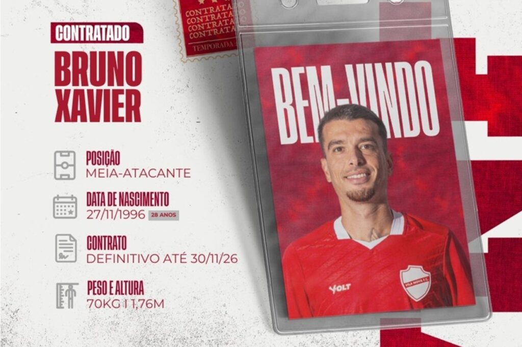 Vila Nova anuncia meia que estava no Vitória
