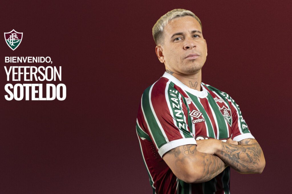 Yeferson Soteldo é o novo reforço do Fluminense