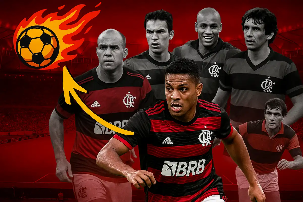 Os Melhores Volantes da História do Flamengo