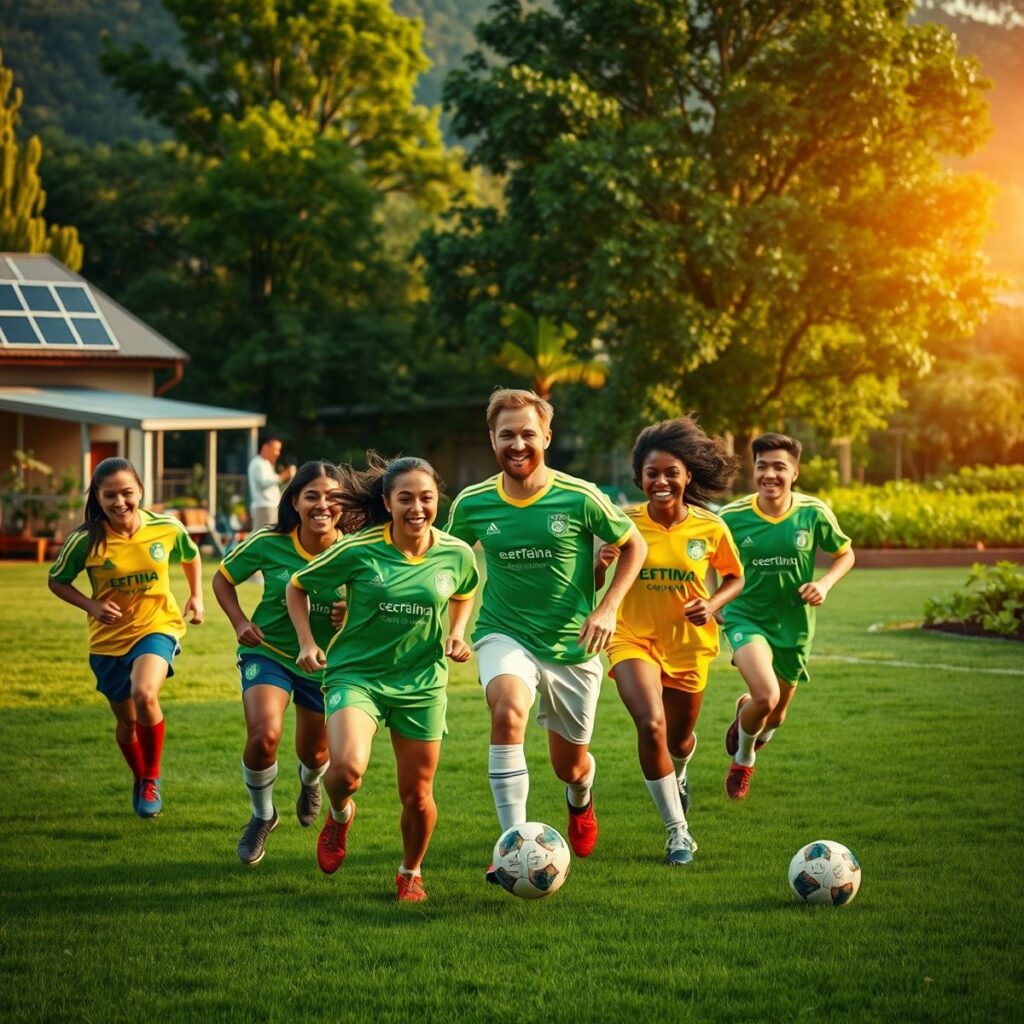 Futebol e Desenvolvimento Sustentável: Um Guia Completo Futebol e Desenvolvimento Sustentável: Um Guia Completo