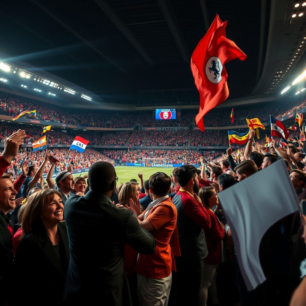 Desempenho de clubes em casa e fora na Champions League