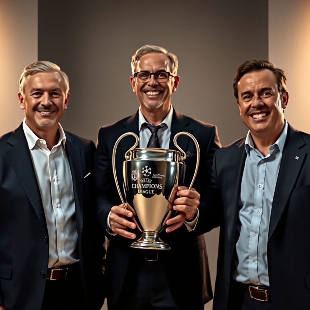 técnicos que ganharam a Champions League mais de uma vez