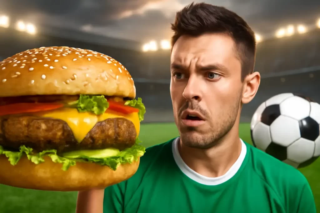 Alimentação para jogadores de futebol
