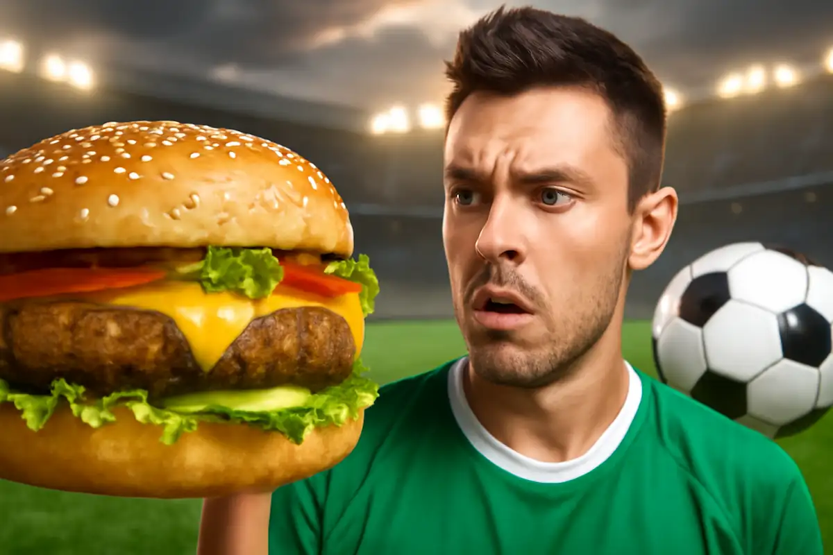 Alimentação para jogadores de futebol