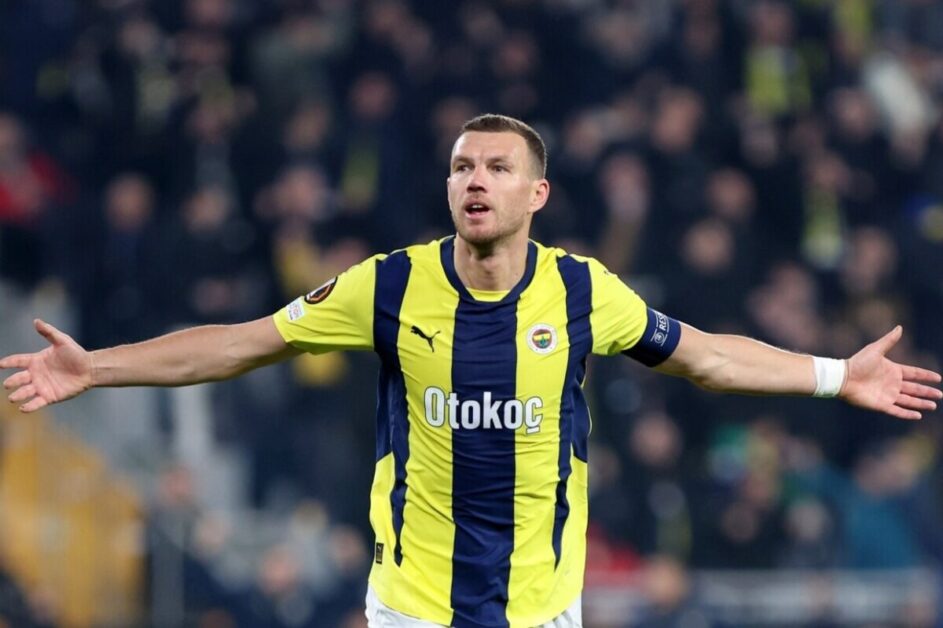 Dzeko deixa o Fenerbahçe e fica livre no mercado