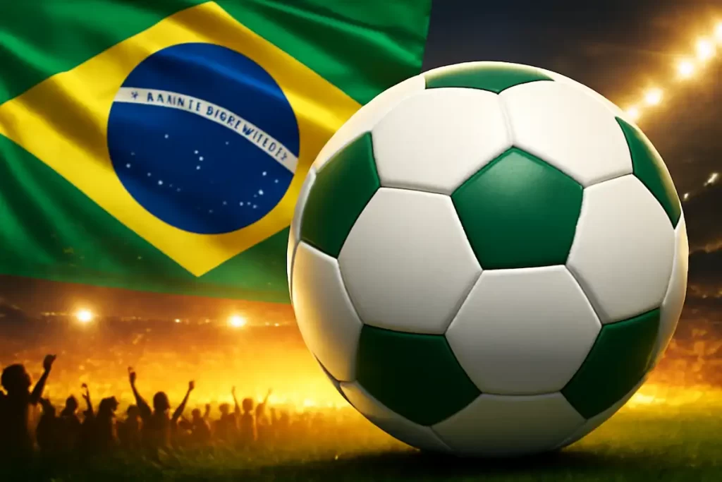 Bola de Futebol Profissional Brasileira