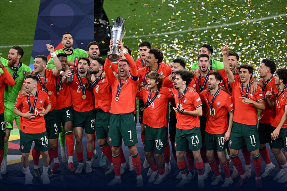 CR7 campeão de novo, Yamal anulado, Nuno Mendes o melhor: Portugal conquista a Liga das Nações