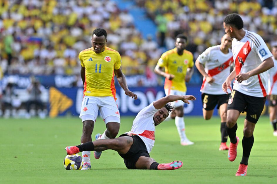 Colômbia joga mal em Barranquilla e só empata com o Peru