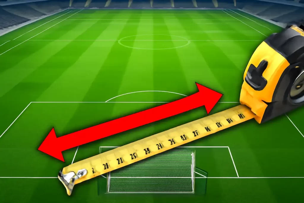 Comprimento de um Campo de Futebol