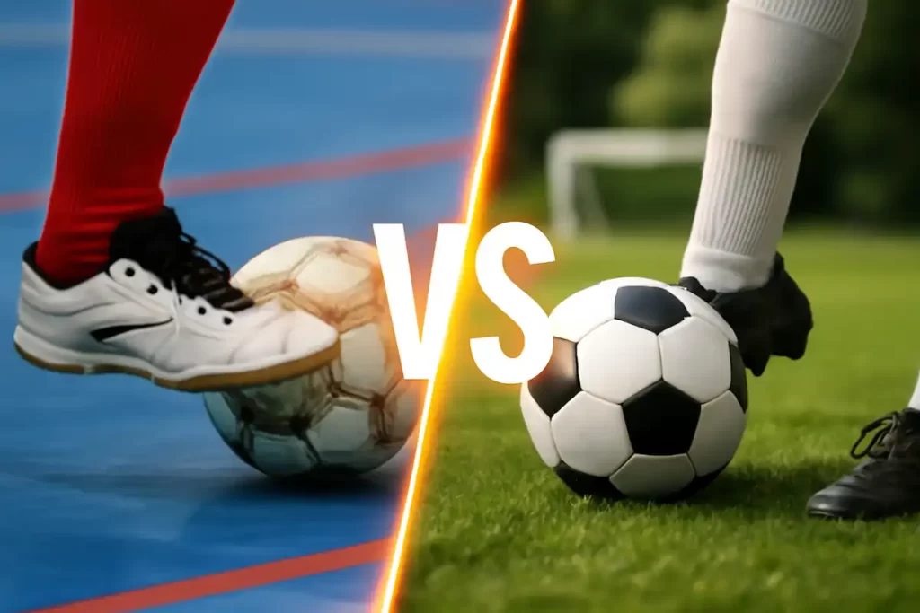 Diferença entre Futsal e Futebol