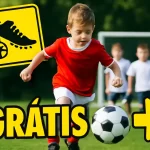 Escolinha de Futebol Grátis