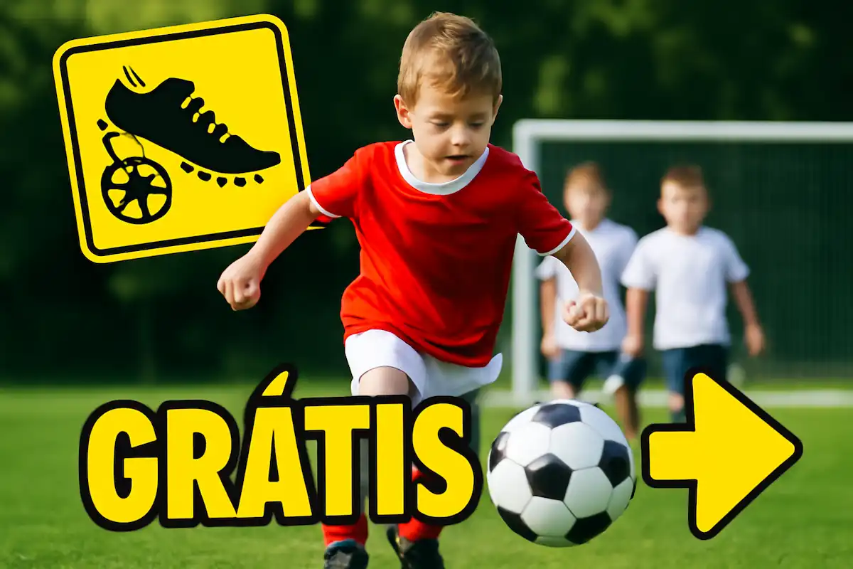 Escolinha de Futebol Grátis