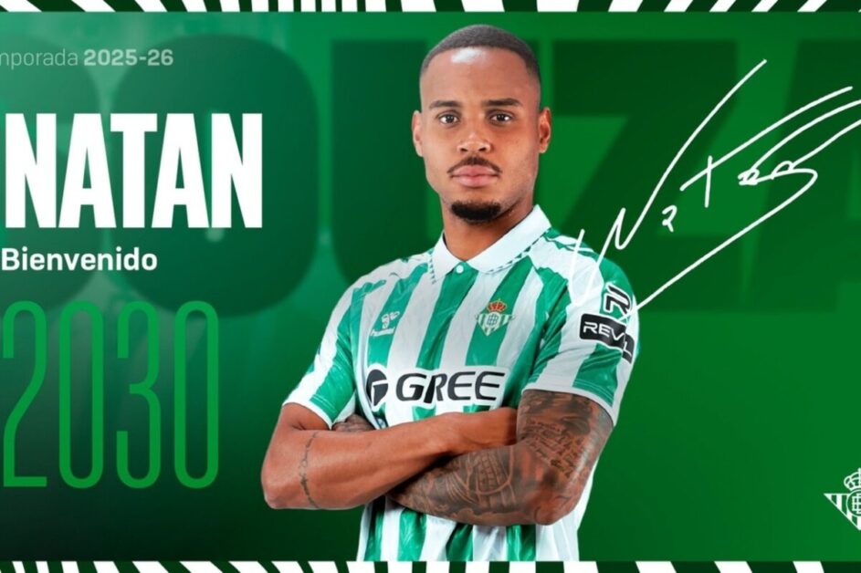 Ex-Flamengo, Natan fica no Betis em definitivo