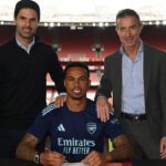 Gabriel Magalhães renova com o Arsenal