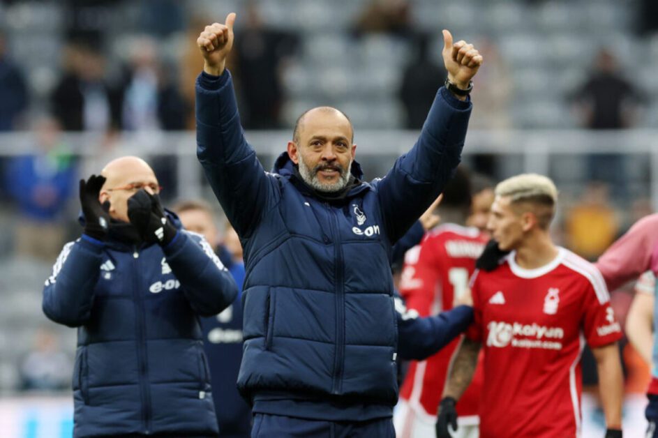 Nottingham Forest renova com Nuno Espírito Santo até 2028