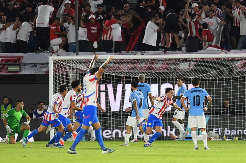 Paraguai vence o Uruguai em casa e ultrapassa a Celeste nas Eliminatórias