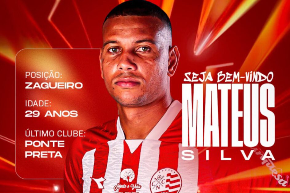 Zagueiro Mateus Silva reforça o Náutico na Série C