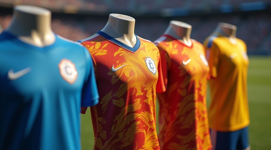 cores de uniformes de futebol - Principais benefícios de cores de uniformes de futebol ilustrados