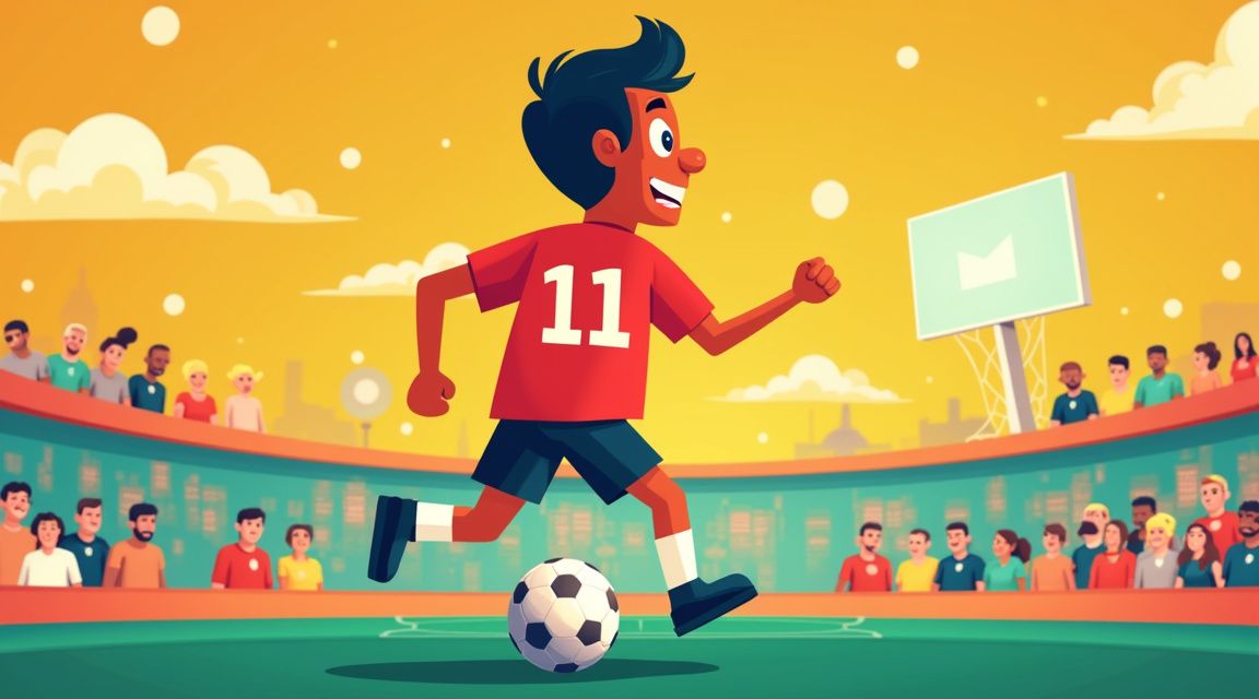 desenho animado sobre futebol - Ilustração detalhada sobre desenho animado sobre futebol