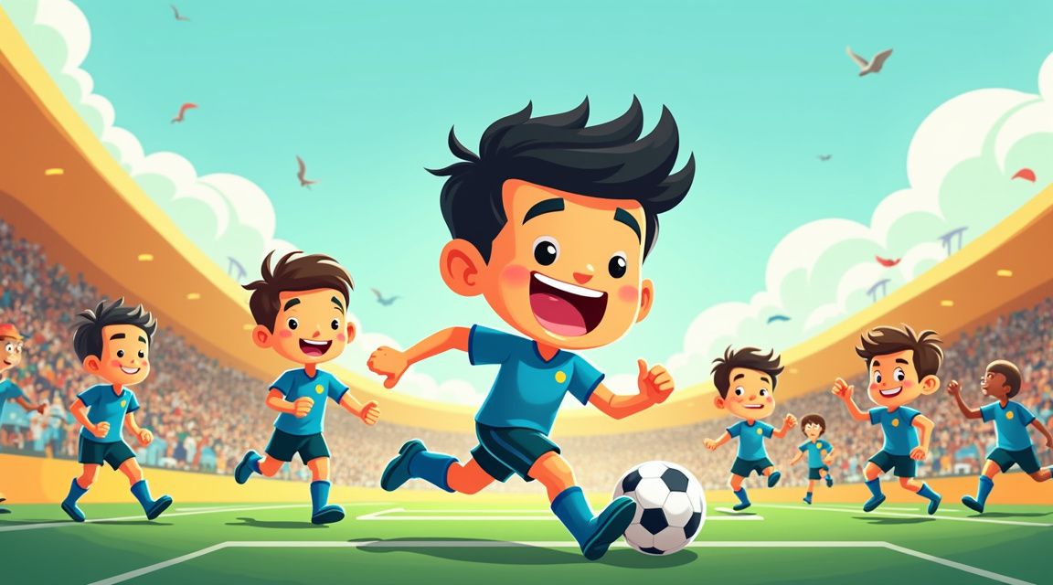 desenho animado sobre futebol - Principais benefícios de desenho animado sobre futebol ilustrados