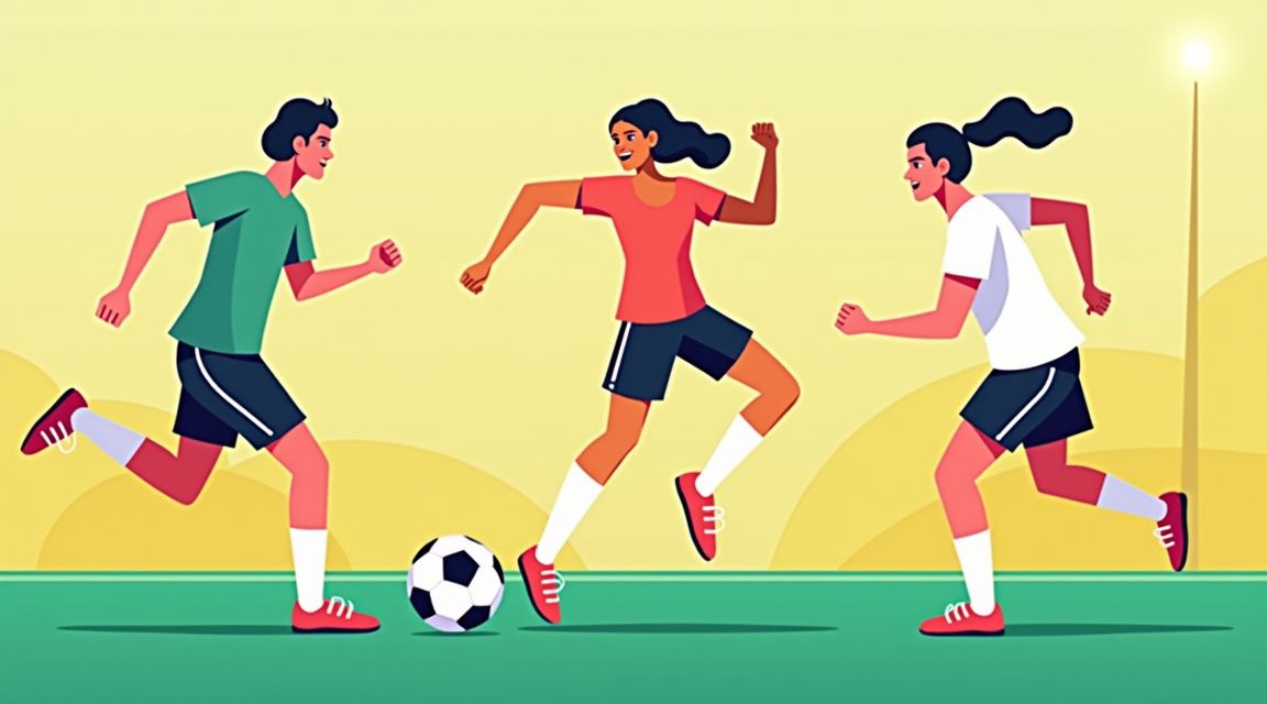 escolinha de futebol para meninas - Principais benefícios de escolinha de futebol para meninas ilustrados
