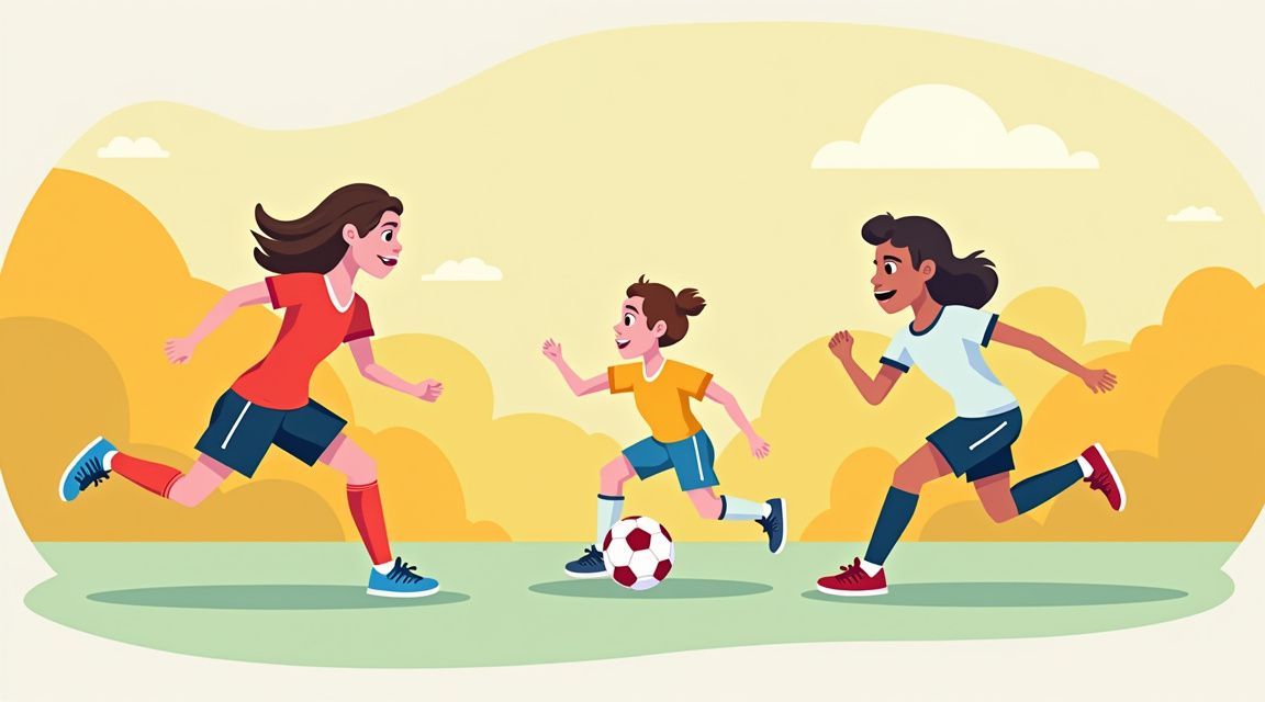 escolinha de futebol para meninas - Principais benefícios de escolinha de futebol para meninas ilustrados