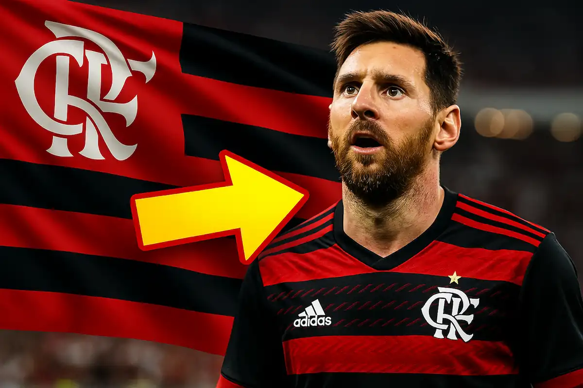 messi no flamengo