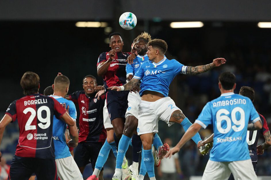 Anguissa marca no último lance e garante vitória do Napoli sobre o Cagliari