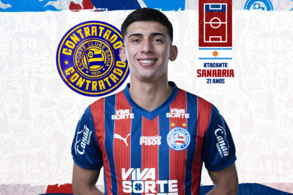 Bahia anuncia contratação de Mateo Sanabria