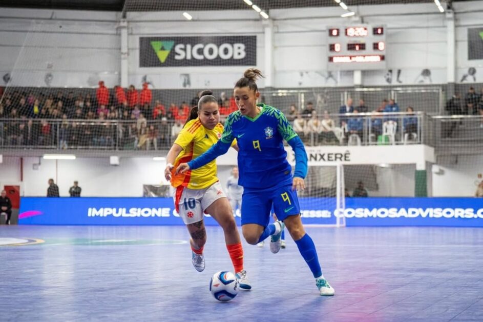 Brasil sofre contra a Colômbia, castiga nos detalhes e conquista o tri do Torneio de Xanxerê