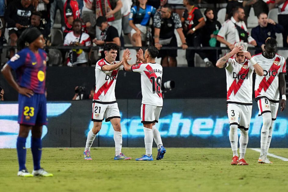 Com polêmicas, Barcelona fica no empate com Rayo Vallecano