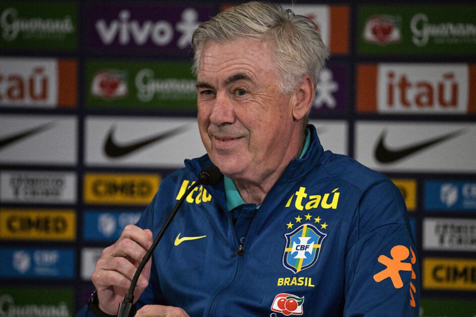 De novo sem Neymar e com Kaio Jorge como novidade e Paquetá de volta, Ancelotti convoca seleção