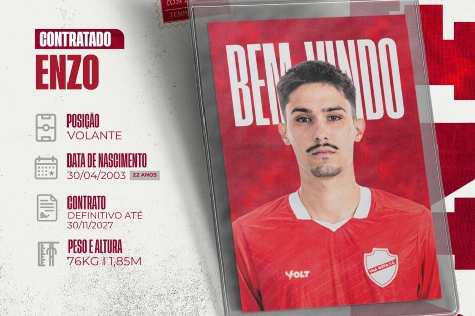 Filho de Fernandão encerra vínculo com Inter e assina em definitivo com o Vila Nova