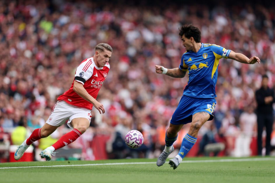 Gyokeres marca duas vezes e Arsenal atropela o Leeds