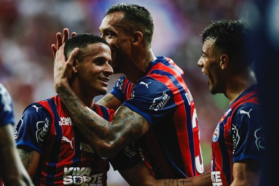 Juba resolve no fim e Bahia sai na frente do Fluminense na Copa do Brasil