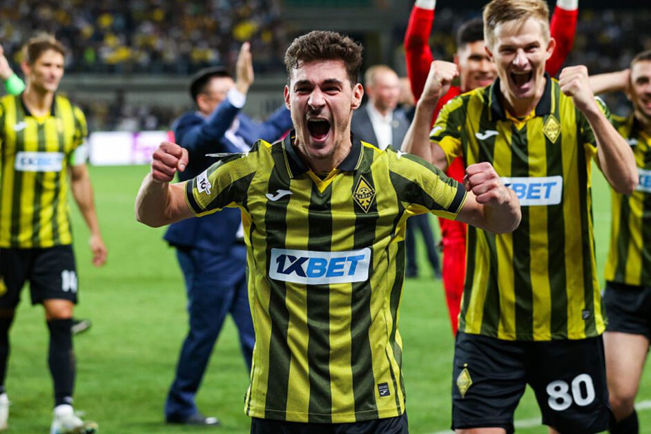 Kairat recoloca o Cazaquistão na fase principal da Champions após dez anos
