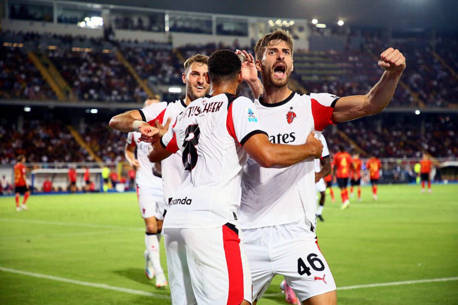 Milan bate Lecce fora de casa e vence a primeira no Italiano
