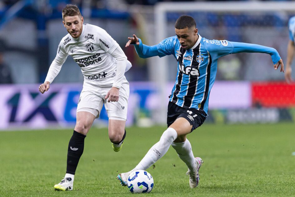 Sem empolgar, Grêmio e Ceará não saem do zero pelo Brasileirão