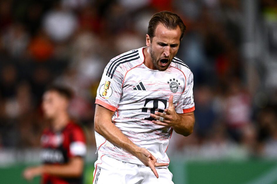 Wiesbaden flerta com o crime, mas Kane marca no apagar das luzes e Bayern avança na Copa