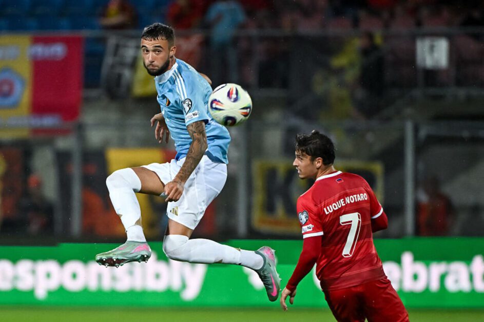 Bélgica atropela Liechtenstein e mantém recuperação nas Eliminatórias