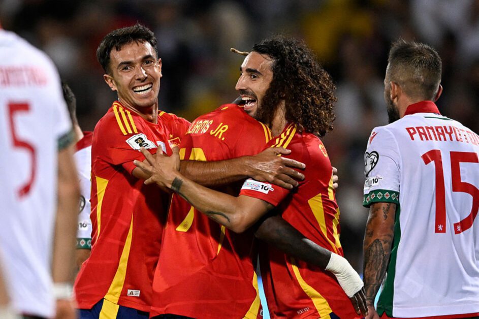 Em ritmo de treino, Espanha define em 45 minutos e vence a Bulgária na estreia das Eliminatórias